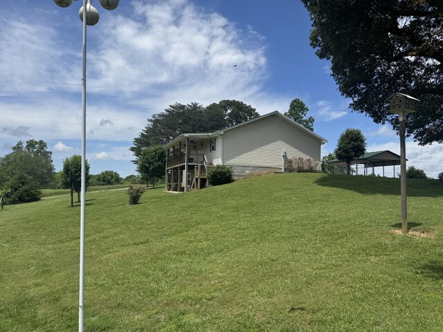 325 Lafayette Ct, Moss, TN 38575 - view of green lawn