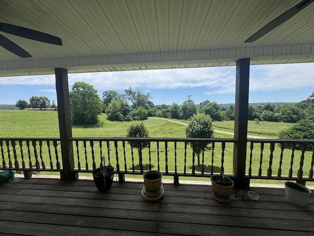 325 Lafayette Ct, Moss, TN 38575 - wooden terrace with a lawn