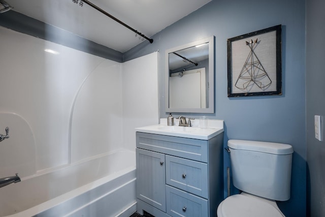 1092 Meeks Cemetery Rd, Burns, TN 37029 - bathroom with toilet, shower / bath combination, and vanity