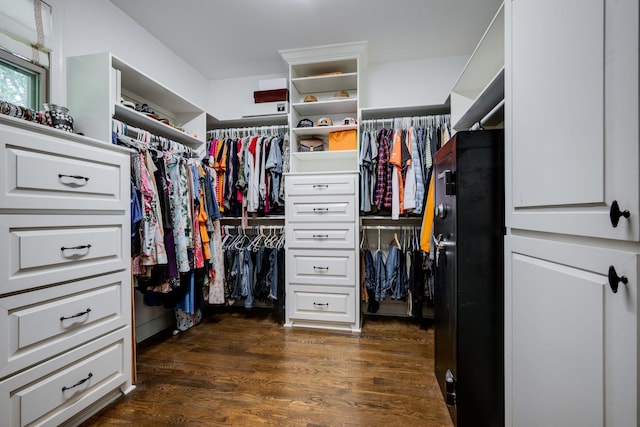 1092 Meeks Cemetery Rd, Burns, TN 37029 - walk in closet with dark wood-type flooring