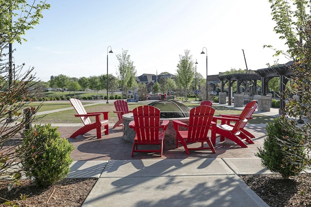 118 Jasper Ave, Franklin, TN 37064 - view of patio featuring a pergola