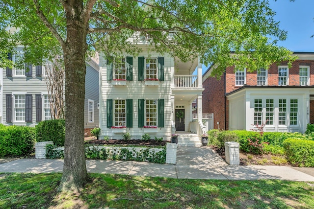 118 Jasper Ave, Franklin, TN 37064 - view of front of property featuring brick siding and a balcony