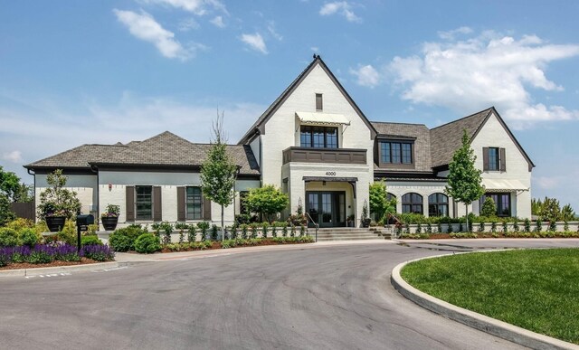 118 Jasper Ave, Franklin, TN 37064 - french provincial home featuring french doors and brick siding