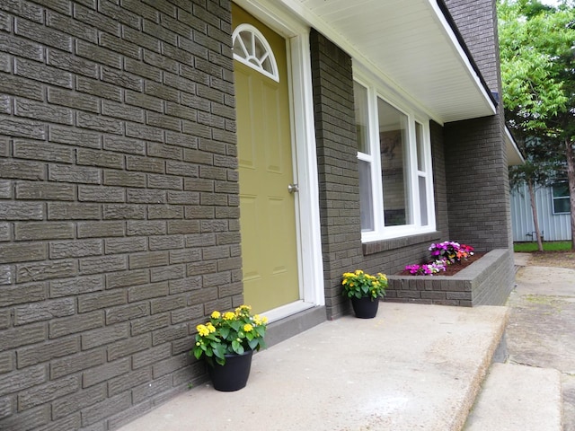 205 W 5th St, Parsons, TN 38363 - entrance to property with brick siding