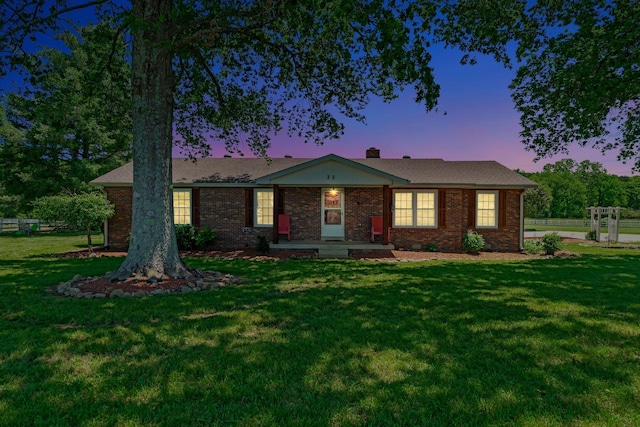 33 Edgewood Rd, Alexandria, TN 37012 - single story home with brick siding and a chimney