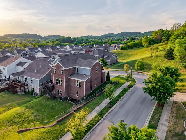 1820 Lanceford Ct, Franklin, TN 37067 - aerial perspective of suburban area