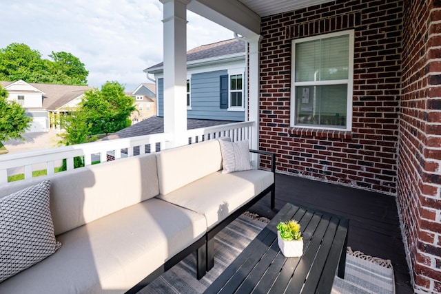 1820 Lanceford Ct, Franklin, TN 37067 - deck featuring outdoor lounge area