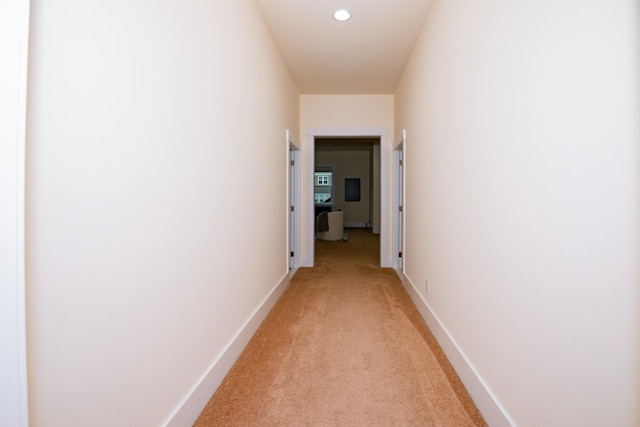 1820 Lanceford Ct, Franklin, TN 37067 - corridor with light colored carpet, recessed lighting, and baseboards
