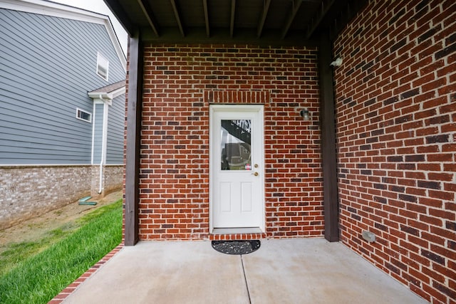 1820 Lanceford Ct, Franklin, TN 37067 - doorway to property featuring brick siding