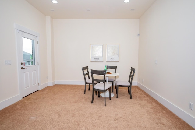 1820 Lanceford Ct, Franklin, TN 37067 - carpeted dining room featuring recessed lighting and baseboards