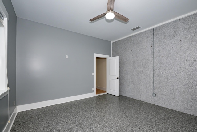 1820 Lanceford Ct, Franklin, TN 37067 - empty room with light aggregate flooring and ceiling fan