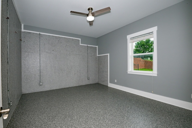 1820 Lanceford Ct, Franklin, TN 37067 - spare room with a ceiling fan and speckled floor