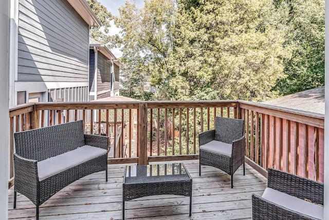 2120 Herman St Unit 9, Nashville, TN 37208 - view of wooden deck