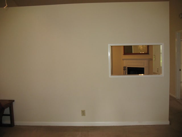 6225 Mount View Rd, Antioch, TN 37013 - unfurnished room with baseboards and a fireplace