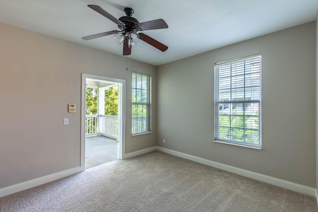 4316 Summercrest Blvd Unit 512, Antioch, TN 37013 - unfurnished room featuring baseboards, carpet, and a ceiling fan