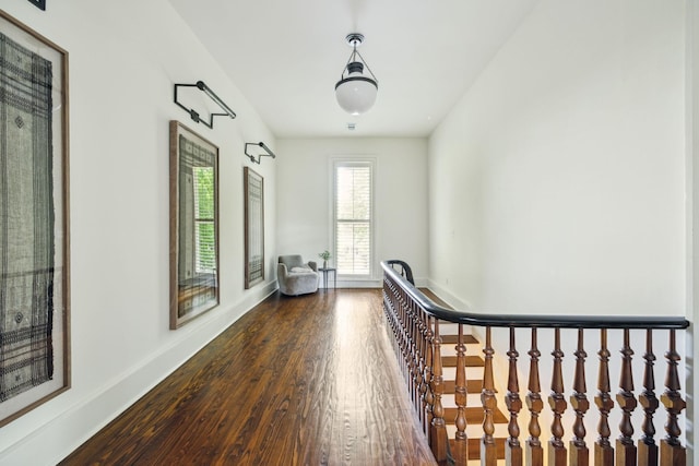 1051 W Main St, Franklin, TN 37064 - corridor featuring wood finished floors and baseboards