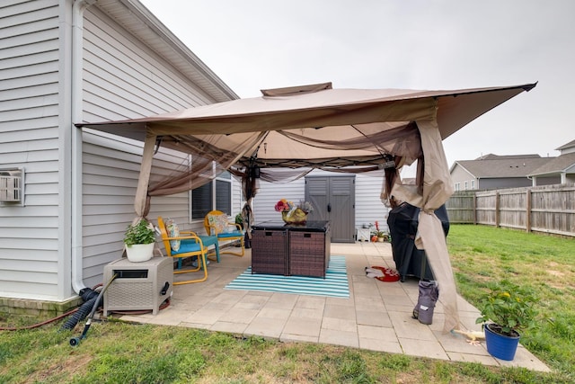 308 Whisper Wood Way, Lebanon, TN 37087 - view of patio / terrace featuring a gazebo and an outdoor hangout area