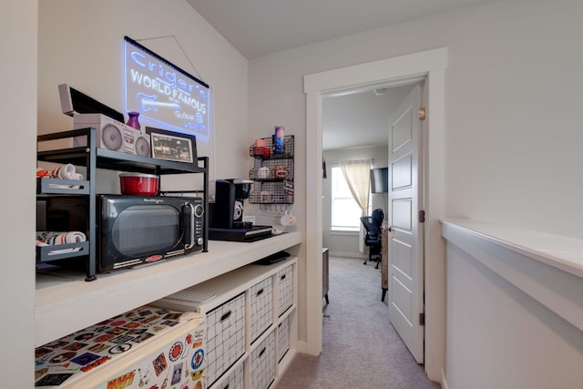 308 Whisper Wood Way, Lebanon, TN 37087 - office area featuring carpet floors and baseboards