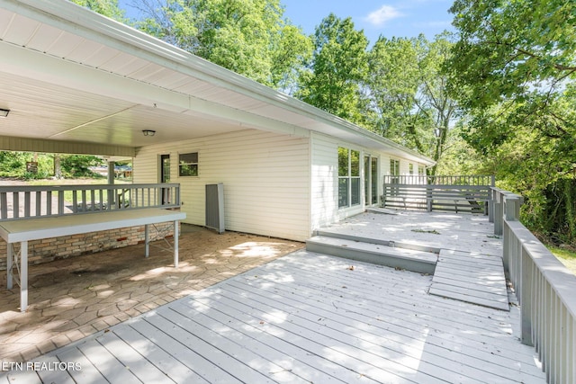 17 Westover Dr, Oak Ridge, TN 37830 - view of wooden deck