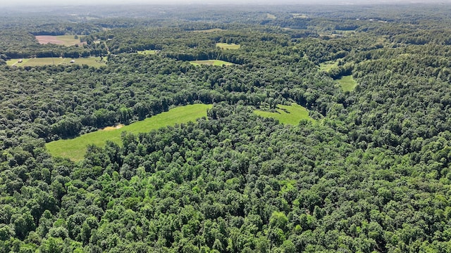 1313 Ridge Rd, Dickson, TN 37055 - bird's eye view of a heavily wooded area