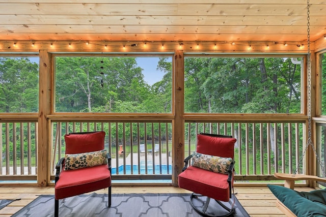 1313 Ridge Rd, Dickson, TN 37055 - sunroom with healthy amount of natural light