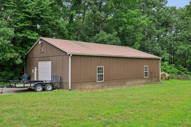 1313 Ridge Rd, Dickson, TN 37055 - view of outbuilding featuring driveway