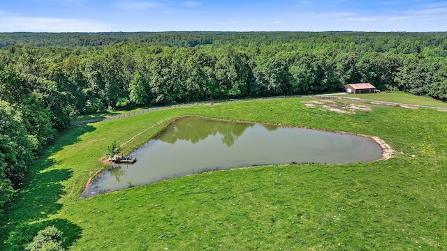 1313 Ridge Rd, Dickson, TN 37055 - aerial view of a forest and a nearby body of water