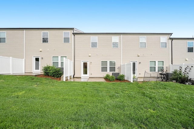 818 Arrington Way, Columbia, TN 38401 - rear view of house with a patio area and cooling unit