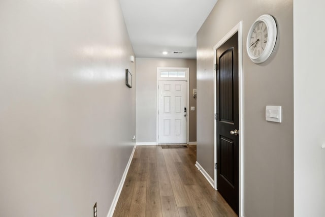 866 Long Leaf Rd, Lebanon, TN 37087 - doorway with wood finished floors and baseboards