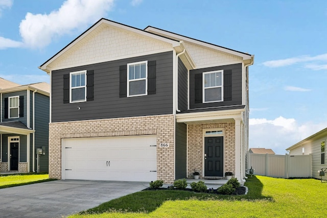 866 Long Leaf Rd, Lebanon, TN 37087 - view of front of home with an attached garage and concrete driveway