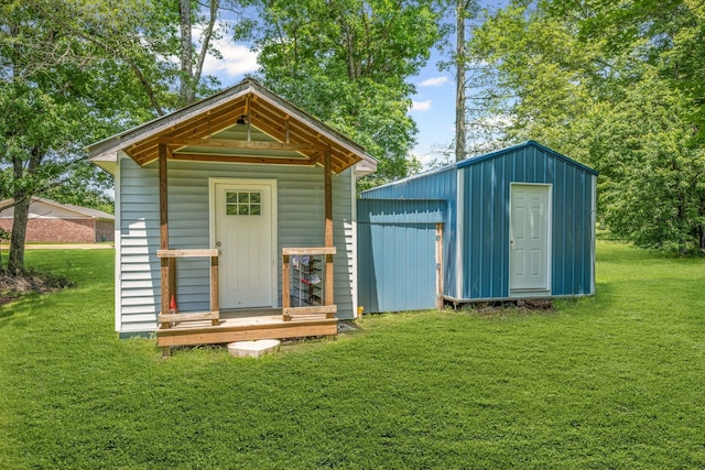4409 Carter Dr, Nunnelly, TN 37137 - view of shed