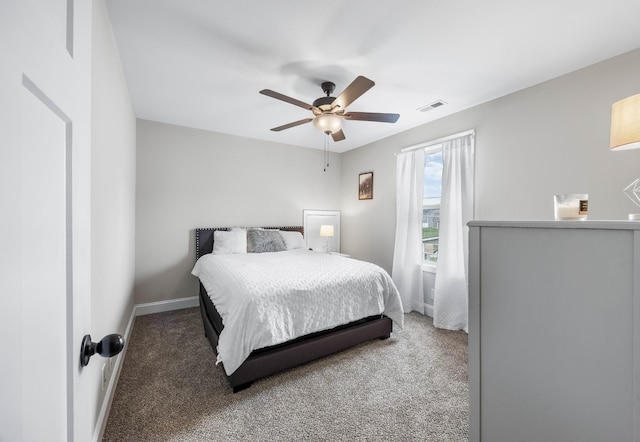 1103 Chagford Dr, Clarksville, TN 37043 - carpeted bedroom featuring baseboards and ceiling fan