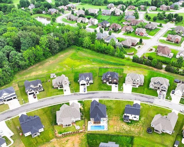 1103 Chagford Dr, Clarksville, TN 37043 - aerial perspective of suburban area featuring a nearby body of water
