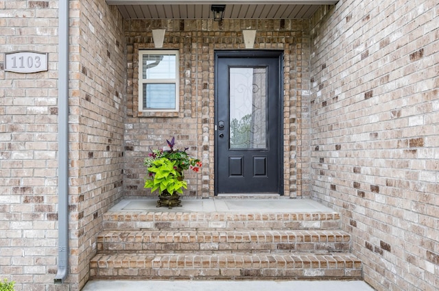 1103 Chagford Dr, Clarksville, TN 37043 - property entrance with brick siding
