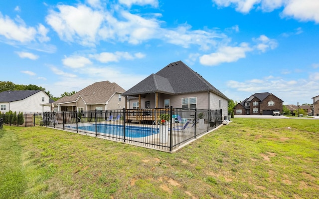 1103 Chagford Dr, Clarksville, TN 37043 - view of swimming pool featuring a residential view and a patio