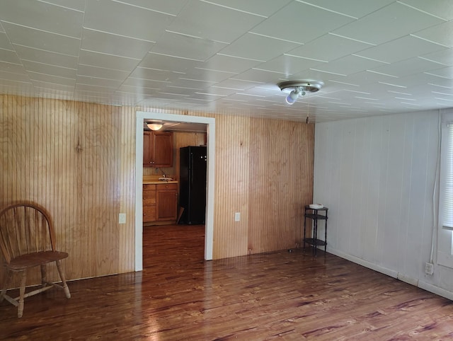 1004 Haydenburg Rd, Whitleyville, TN 38588 - unfurnished room featuring wood finished floors and wood walls