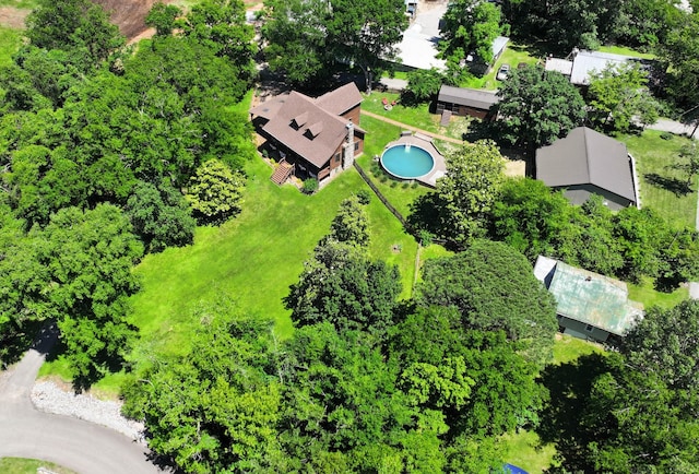 211 Hood St, Dover, TN 37058 - aerial view of a pool area