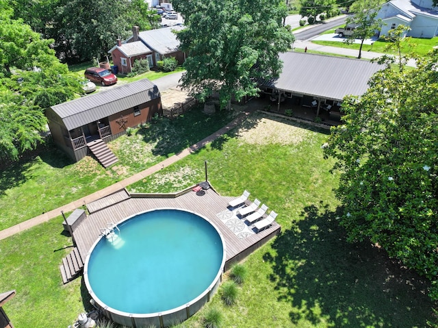 211 Hood St, Dover, TN 37058 - view from above of property