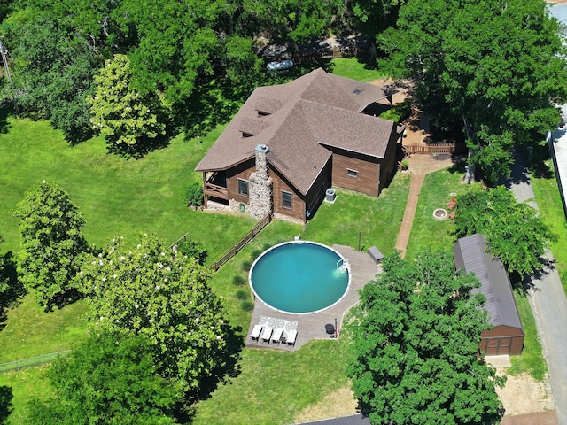 211 Hood St, Dover, TN 37058 - view of subject property with a pool