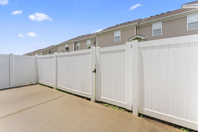 1036 Harold Lee Dr, Smyrna, TN 37167 - view of patio / terrace with a gate and a residential view