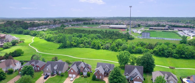 1032 Stonehollow Way, Mount Juliet, TN 37122 - aerial perspective of suburban area