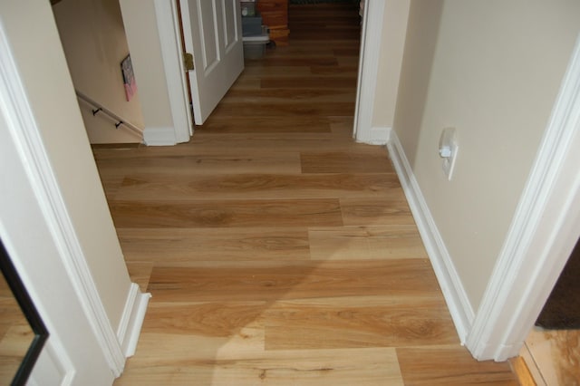 125 Ellington Pl, Madison, TN 37115 - corridor featuring light wood finished floors and baseboards