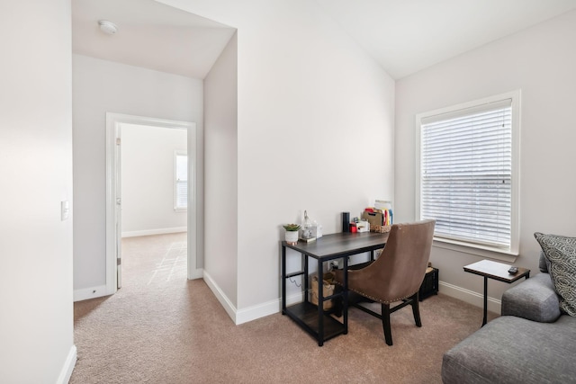 816 General Cabot Ct, Murfreesboro, TN 37129 - carpeted home office featuring baseboards