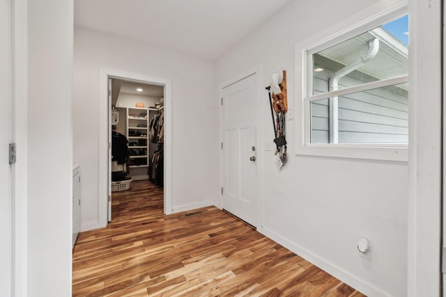 225 Ferguson Creek Rd, Sparta, TN 38583 - foyer with light wood finished floors and baseboards
