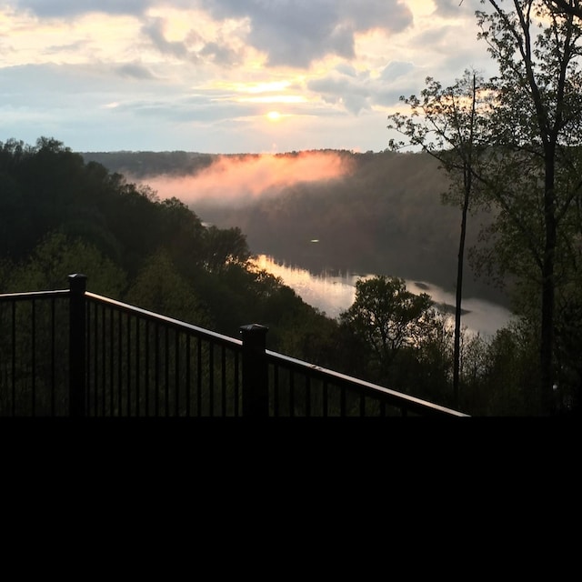 225 Ferguson Creek Rd, Sparta, TN 38583 - water view featuring a forest