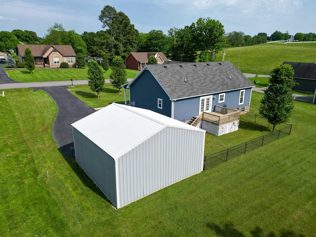 41 Haven Way, Westmoreland, TN 37186 - aerial view of property and surrounding area featuring a tree filled landscape