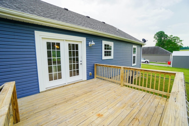 41 Haven Way, Westmoreland, TN 37186 - view of wooden deck