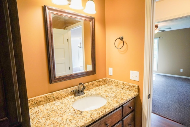 41 Haven Way, Westmoreland, TN 37186 - bathroom with vanity and baseboards