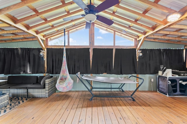 4496 Jonesville Rd, Clarkrange, TN 38553 - deck with an outdoor hangout area
