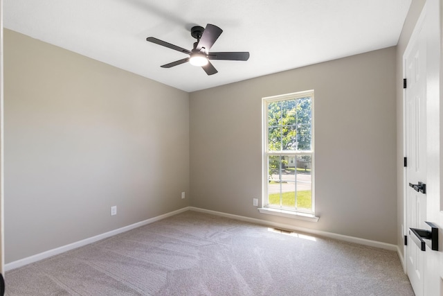 2549 Hillingdon Dr, Murfreesboro, TN 37127 - carpeted spare room featuring healthy amount of natural light, a ceiling fan, and baseboards